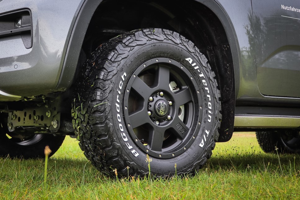 1x Alufelge W-TEC All Terrain 17" passend für VW Amarok T1 (2023-)