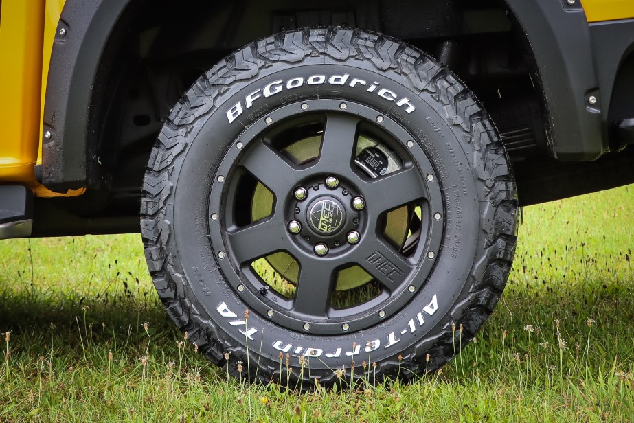 1x Alufelge W-TEC All Terrain 17" passend für Ford Ranger Raptor (2019-2022)