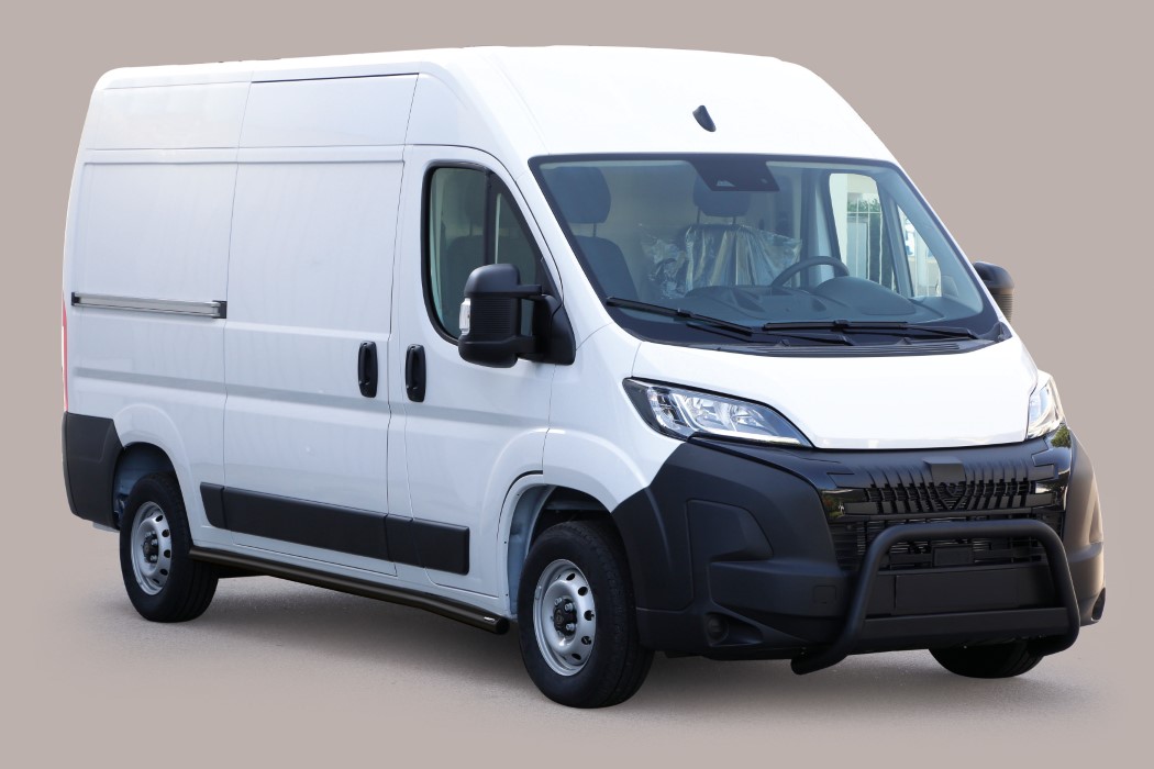 Black bullbar suitable for Fiat Ducato (2024-)