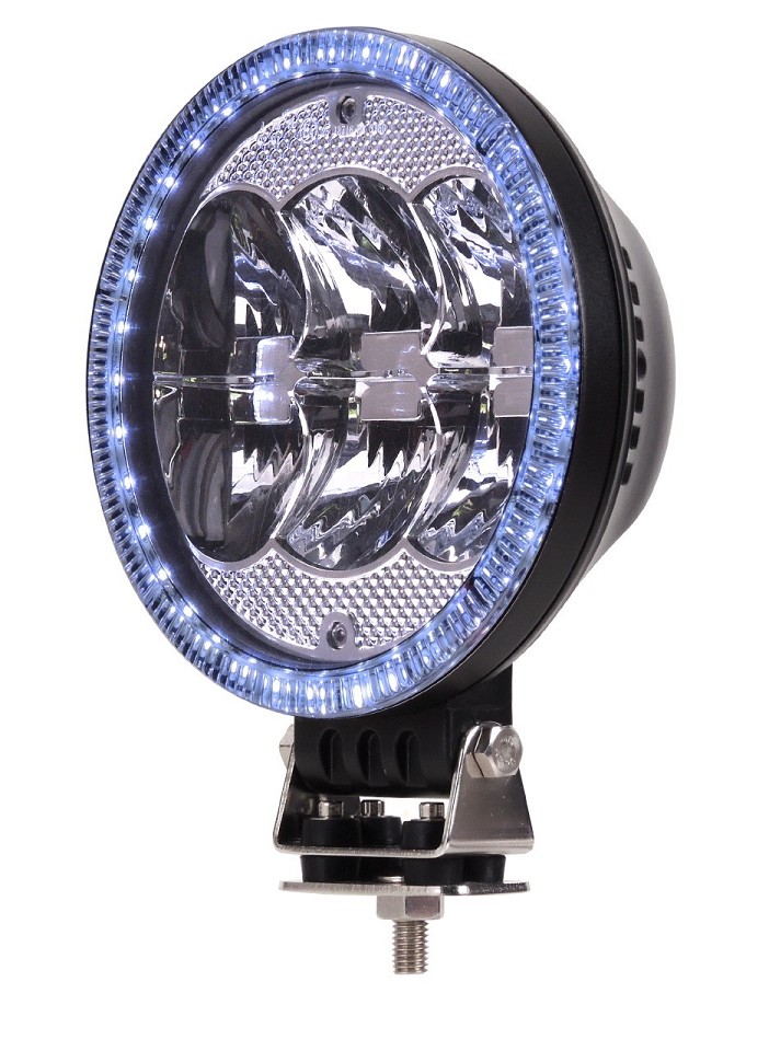 12-24V LED Fernscheinwerfer + LED Standlichtring