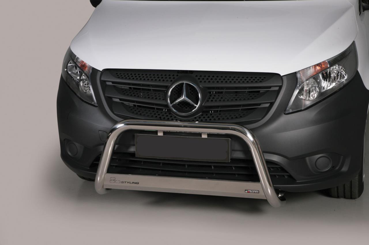 Stainless steel frontbar suitable for Mercedes-Benz Vito (2015-2023)