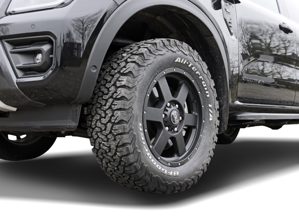 1x Alufelge W-TEC All Terrain 18" passend für Ford Ranger (2023-)