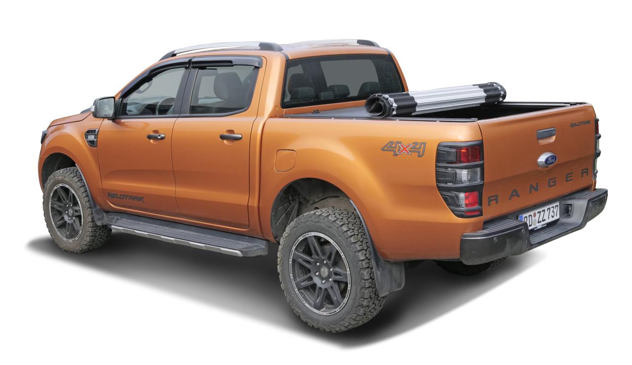 Aluminium overrail Rollcover suitable for Ford Ranger (2012-2022) & Ranger Raptor (2019-2022)