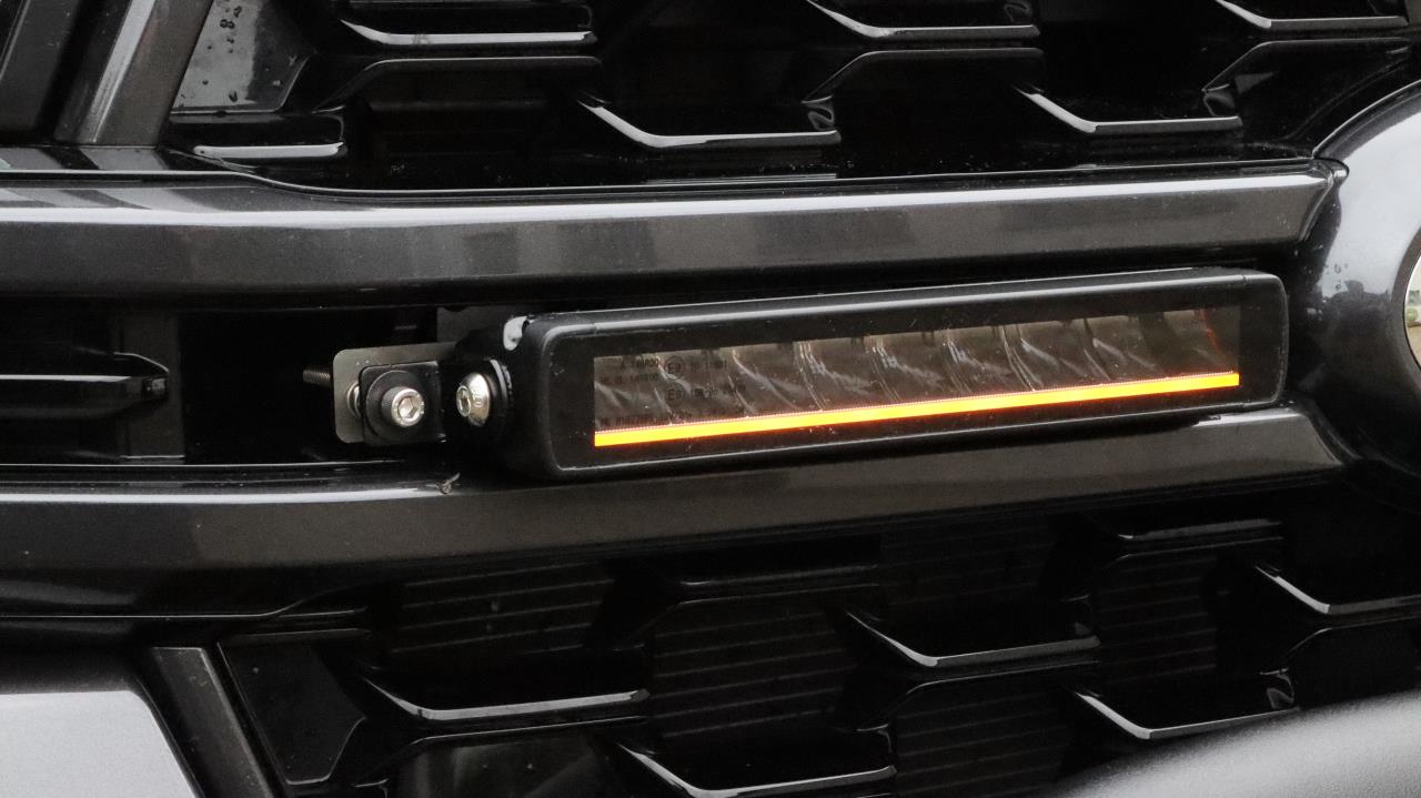 Euralight Kühlergrill-Kit passend für Ford Ranger (2023-) inkl. 2x LED-Fernscheinwerfer 10" Black Penta