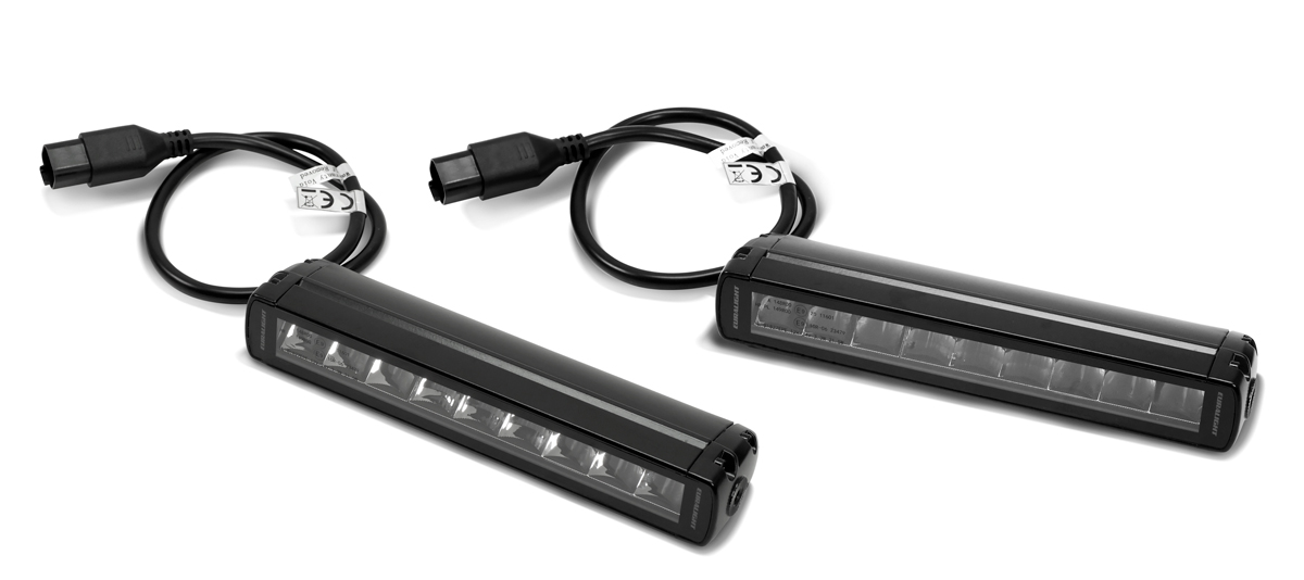 Euralight Kühlergrill-Kit passend für Ford Ranger (19-22) inkl. 2x LED-Fernscheinwerfer 10" Black Penta