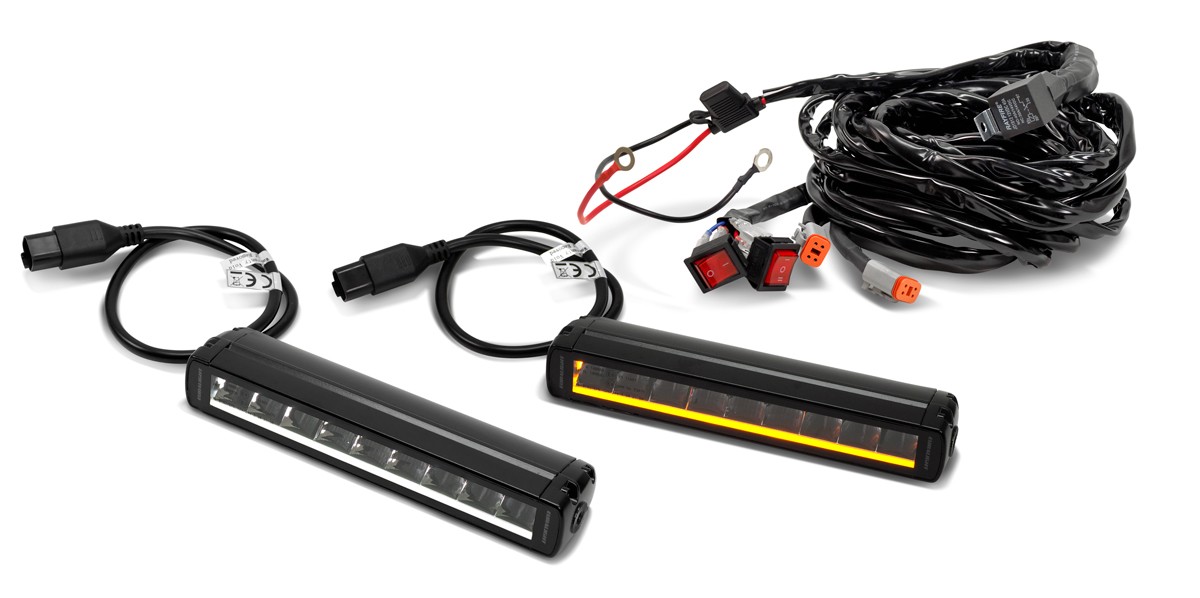 Euralight - 10” Black Penta 1.0 - LED Lightbar with ECE R148 & R149 approval