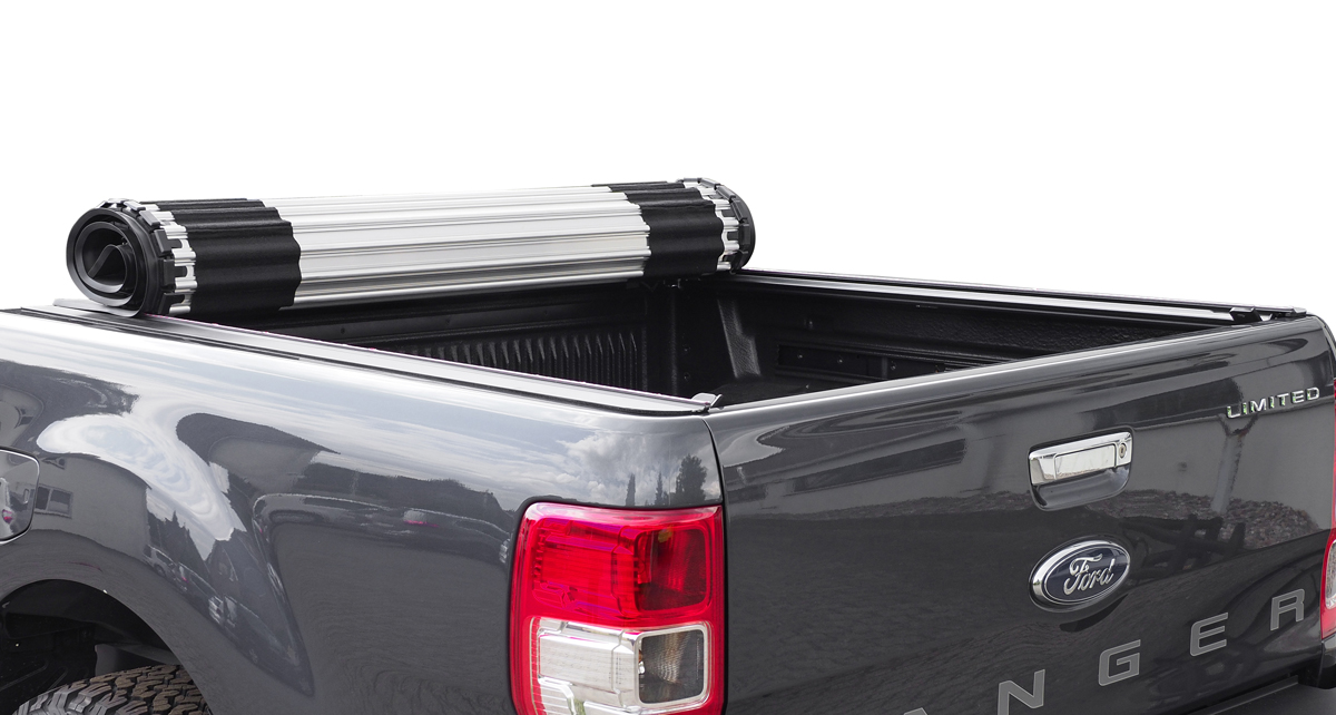 Aluminium overrail Rollcover suitable for Ford Ranger (2012-2022) & Ranger Raptor (2019-2022)