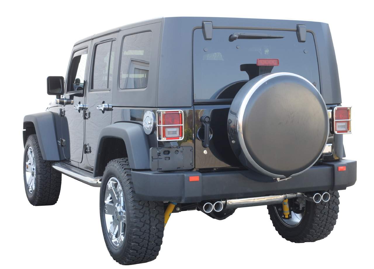 Tyre cover suitable for Jeep Wrangler JK (2007-2018) standard tyres 245/75R17