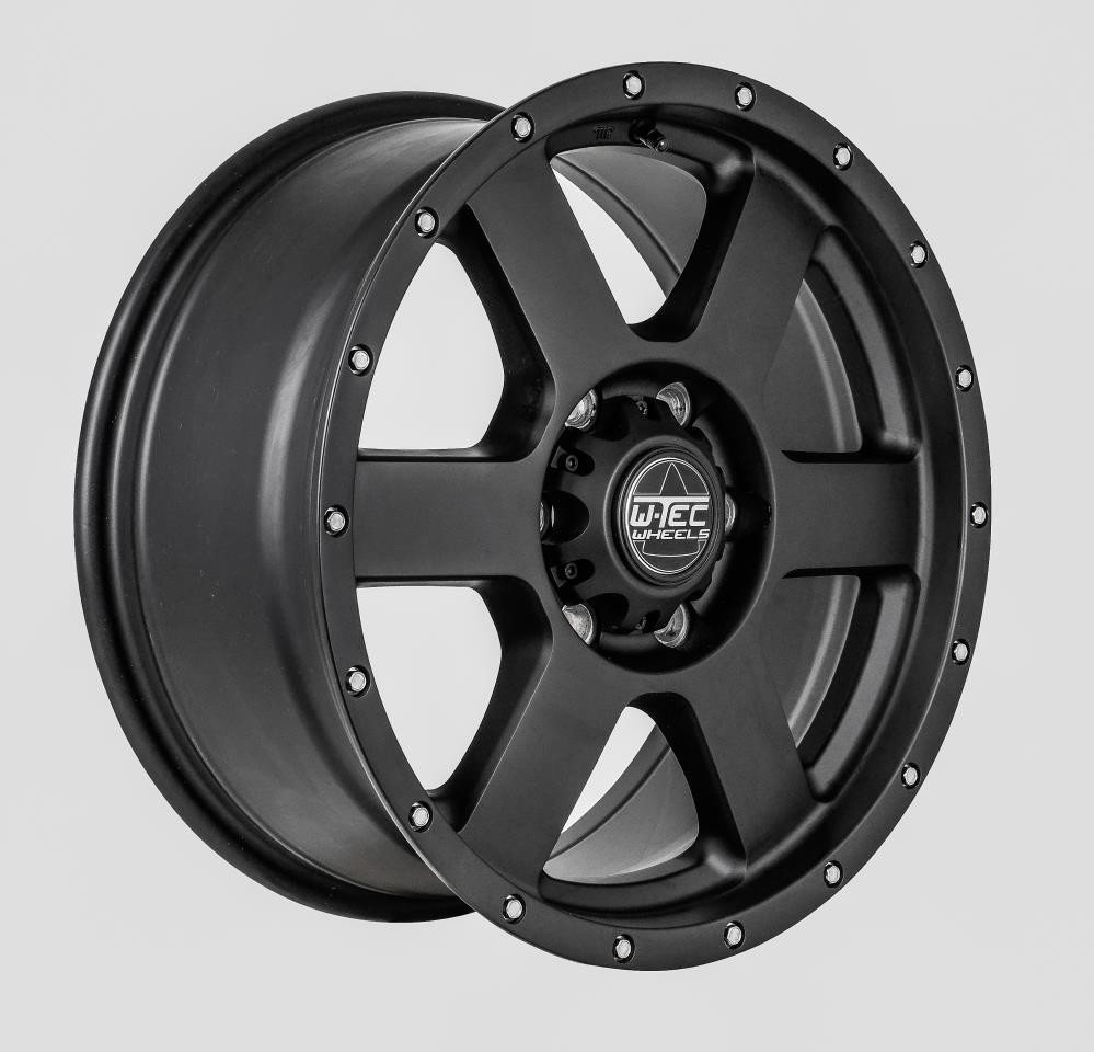 1x Alufelge W-TEC All Terrain 18" passend für Ford Ranger (2023-)