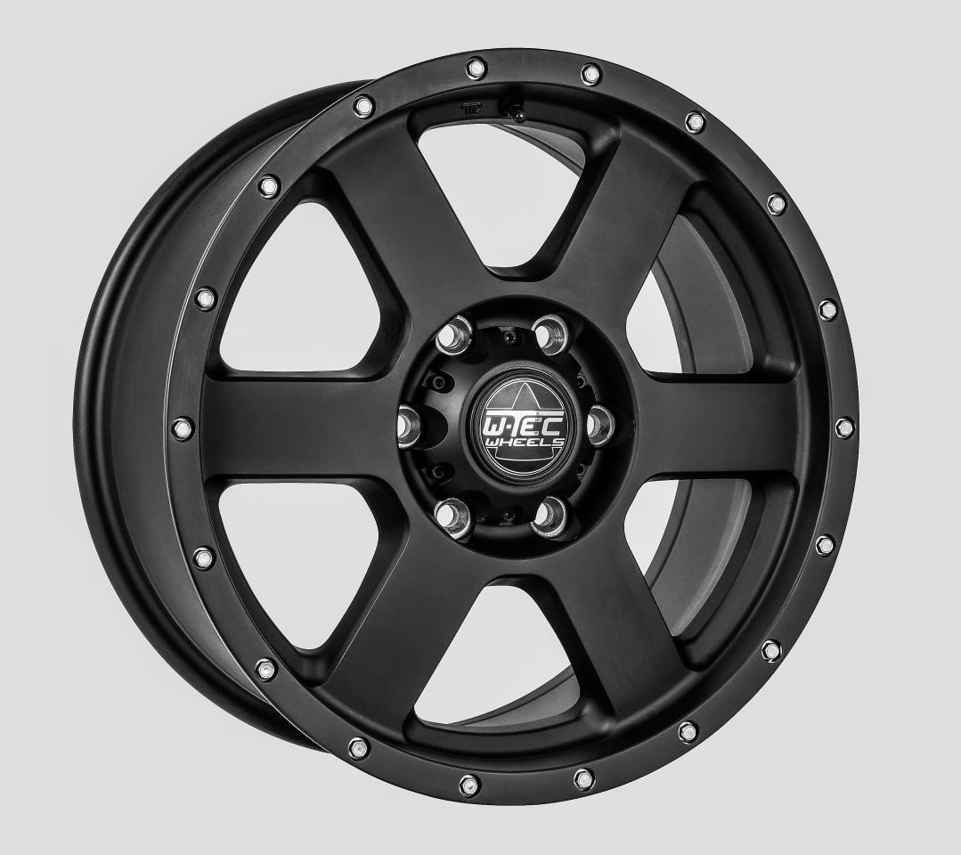 1x Alufelge W-TEC All Terrain 18" passend für Ford Ranger (2023-)