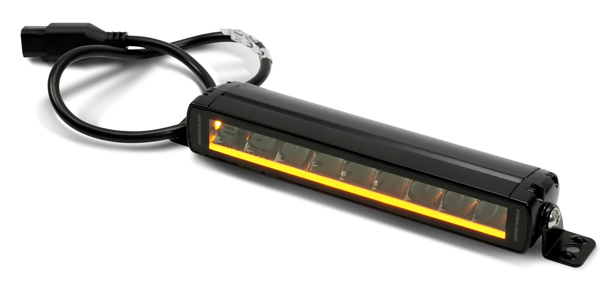 Euralight - 10” Black Penta 1.0 - LED Lightbar with ECE R148 & R149 approval