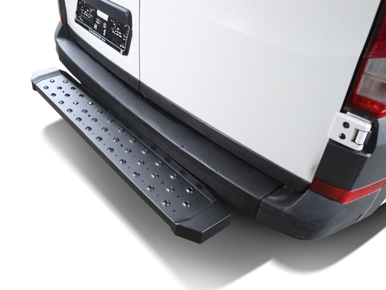 Rear step black suitable for VW Crafter & MAN TGE (2017-)