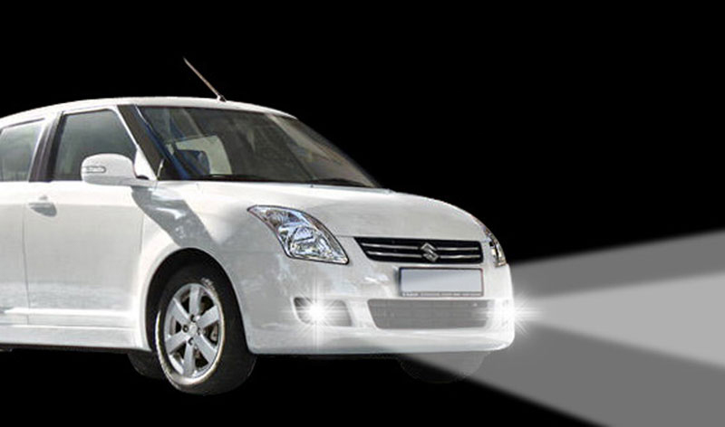 Tagfahrlichter mit Dimmfunktion passend für Suzuki Swift (2008-2010)