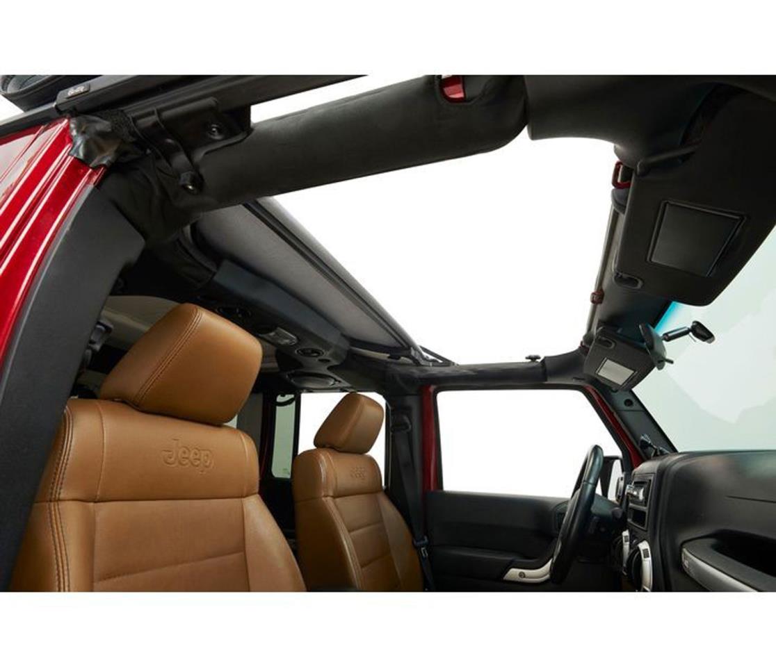 Klappverdeck schwarz passend für Jeep Wrangler JK (2007-2017)