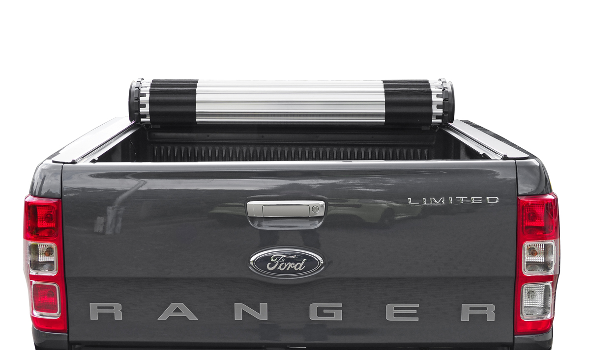 Aluminium overrail Rollcover suitable for Ford Ranger (2012-2022) & Ranger Raptor (2019-2022)