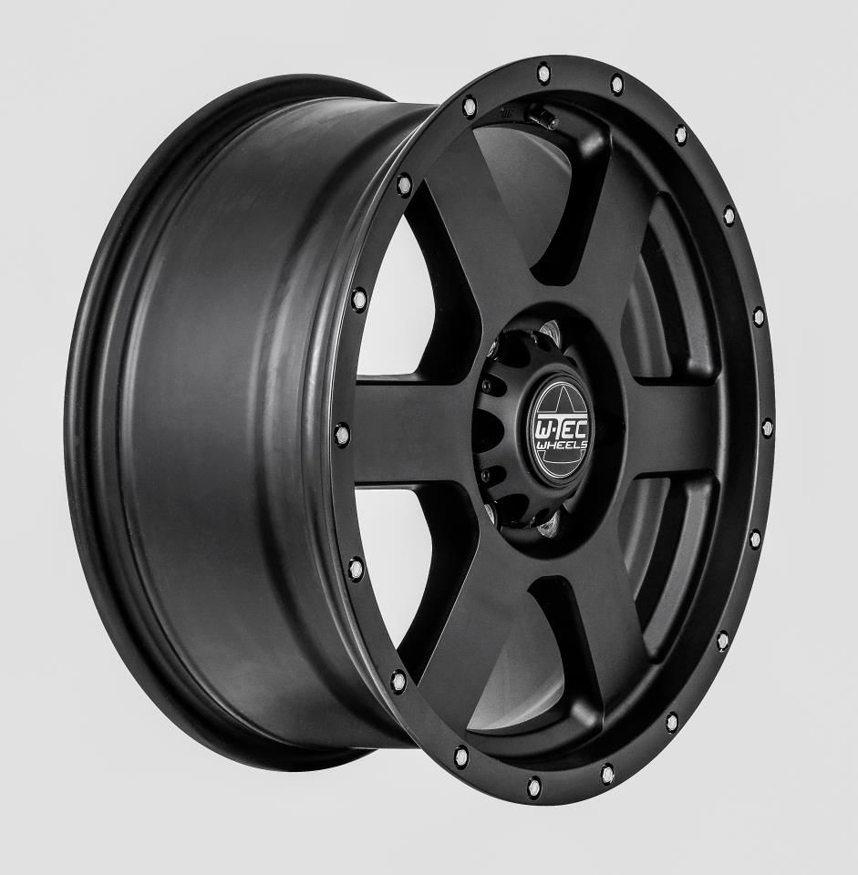 1x Alufelge W-TEC All Terrain 18" passend für Ford Ranger (2012-2018)