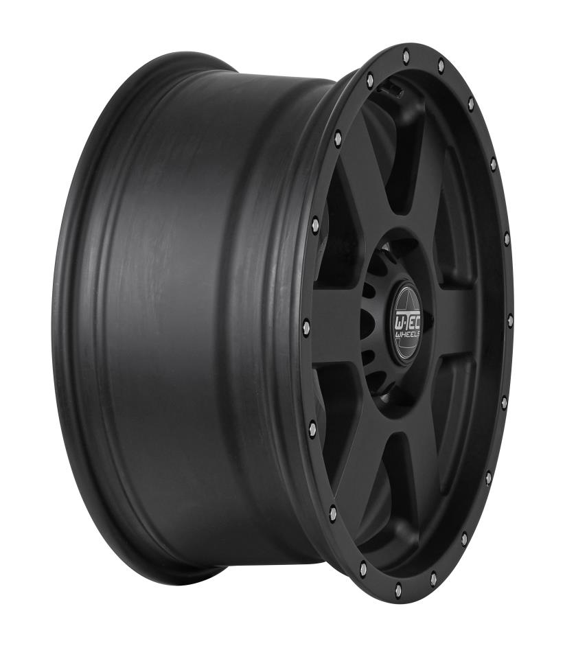 Kompletträder W-TEC All TERRAIN 8x18 schwarz mit Reifen 275/65R18 BF Goodrich Trail Terrain passend für VW Amarok (2023-)