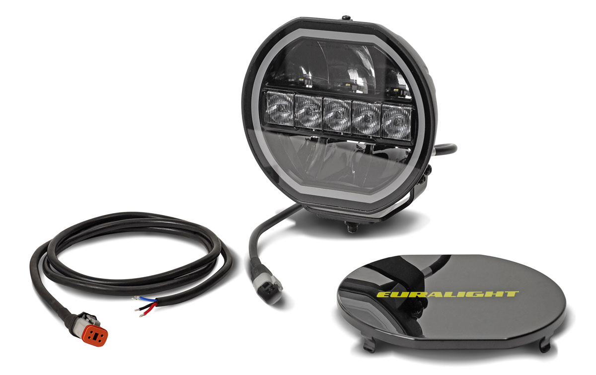 Euralight - 7" NIGHT RAPTOR - LED driving light with ECE R148 & R149 approval mark